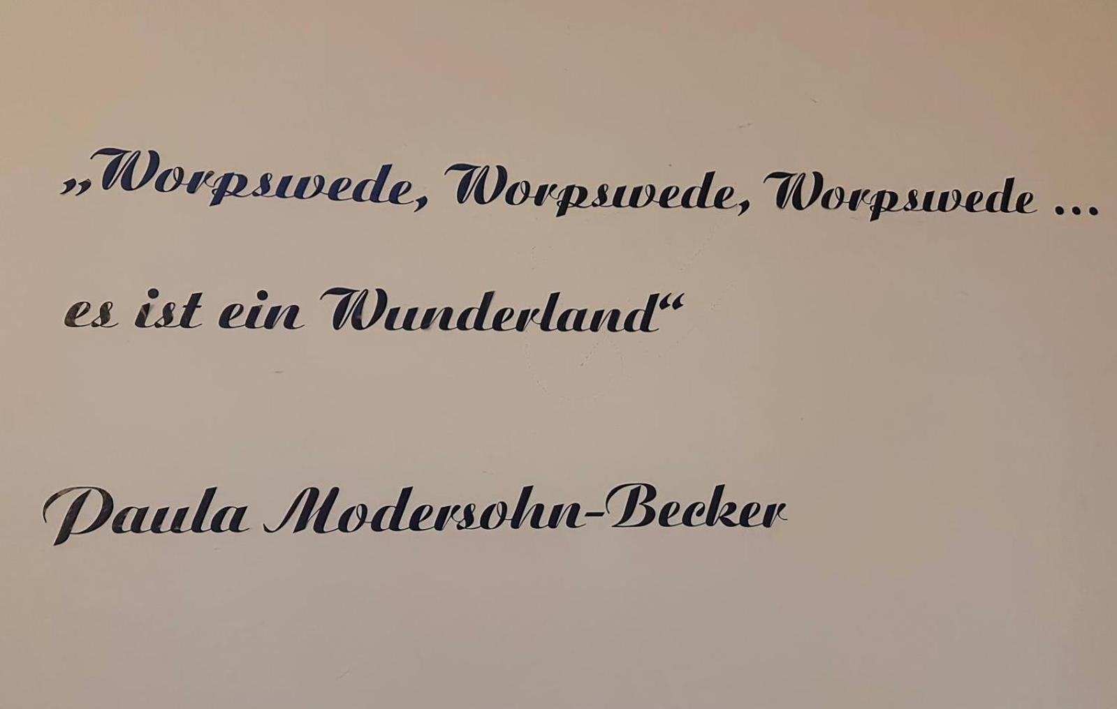 Willi Ohler Haus Apartamento Worpswede Exterior foto